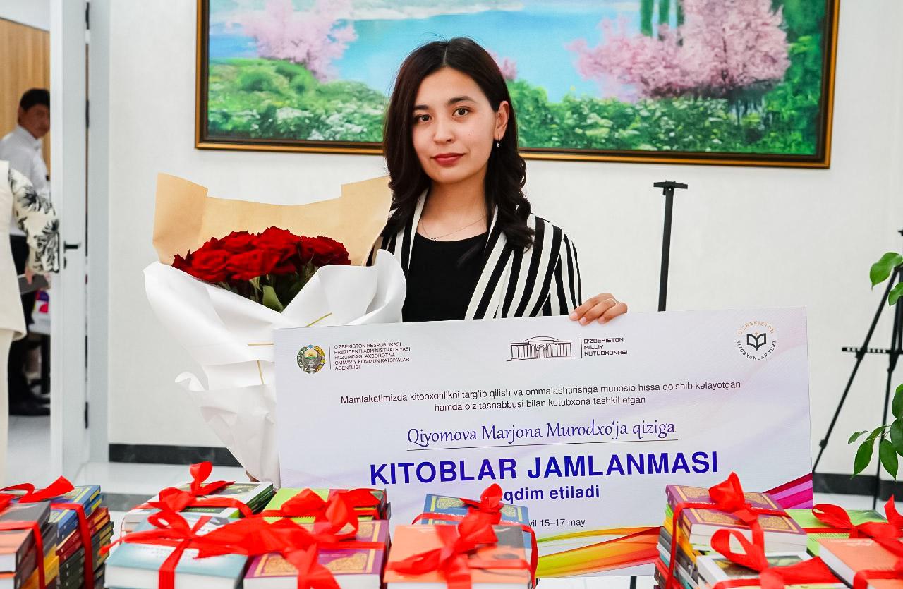 Partiyamizning yosh a’zosi O‘zbekistonning tashabbuskor kutubxonachilaridan deb e’tirof etildi