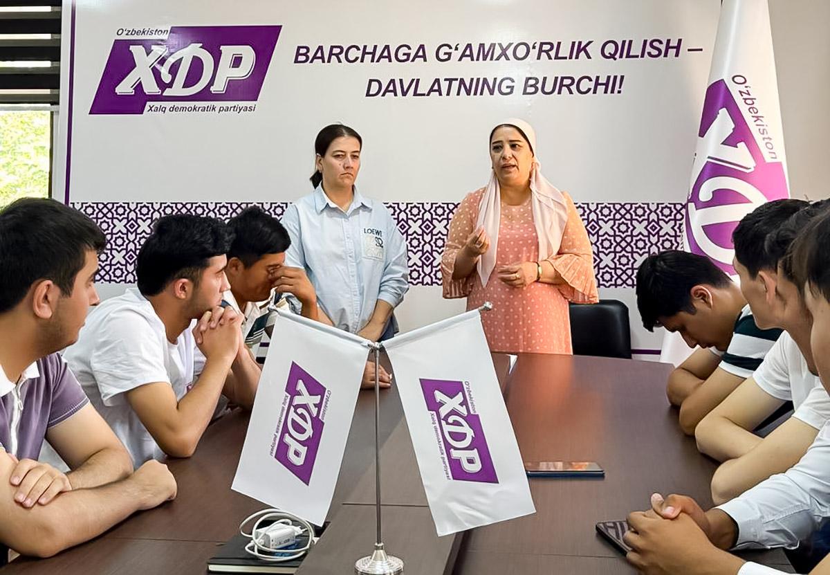 Yoshlar bilan muloqot – kelajak uchun investitsiya
