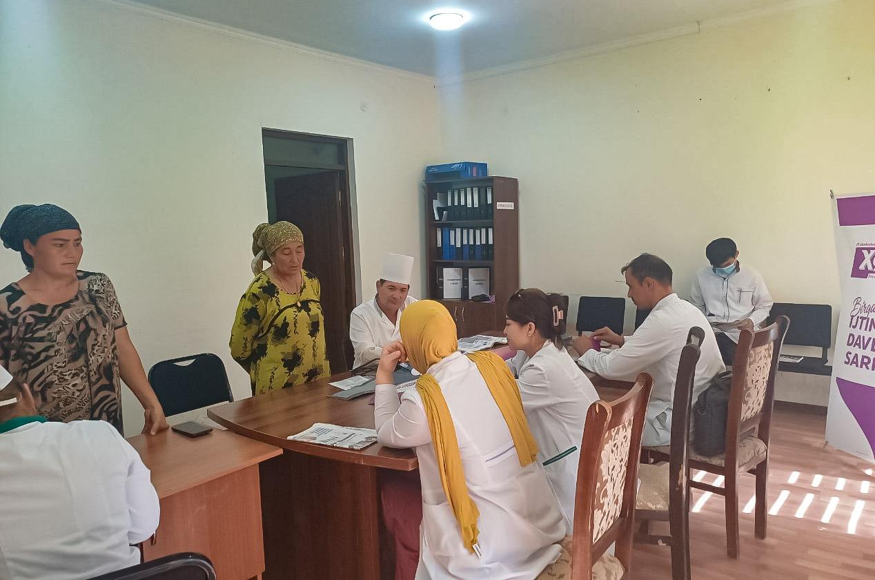 Ehtiyojmand fuqarolar bepul tibbiy ko‘rikdan o‘tkazildi