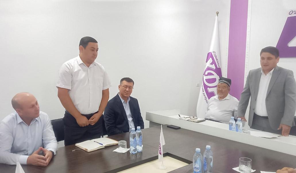Sirdaryo viloyat kengashimizga yangi rahbar keldi