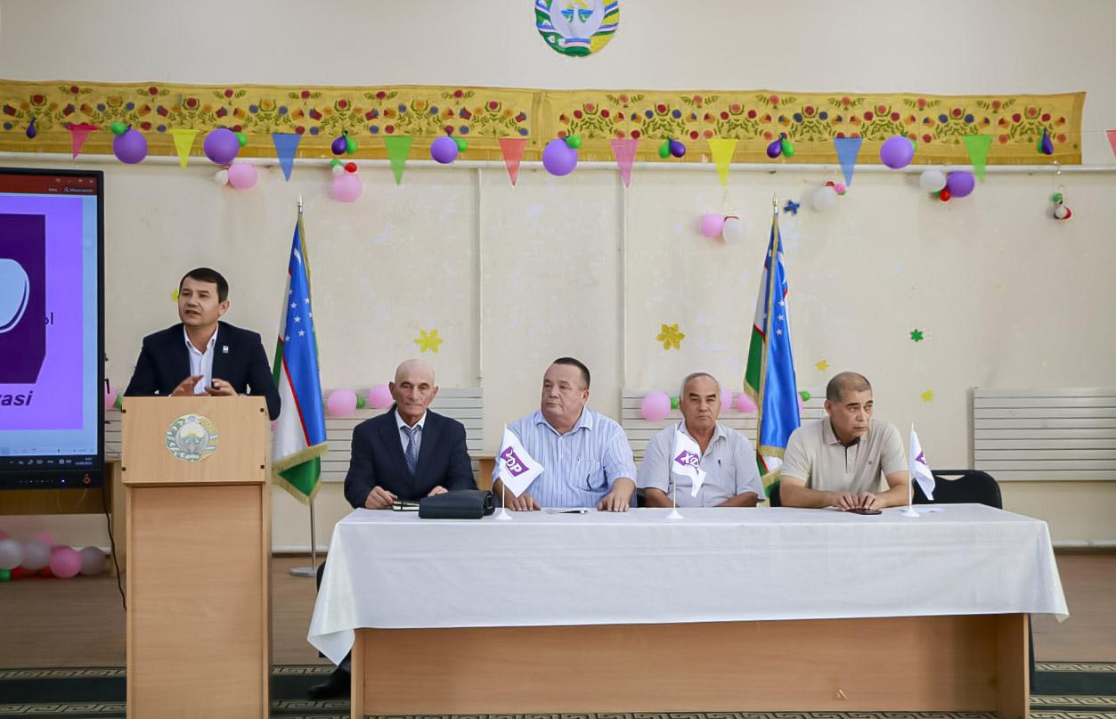 Chinozda Deputat va yoshlar uchrashuvi bo‘lib o‘tdi