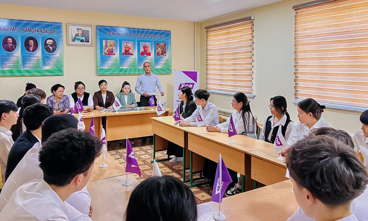 Ёшларга яратилаётган имкониятлар ва уларнинг самарадорлиги ҳақида мулоқот ташкил этилди