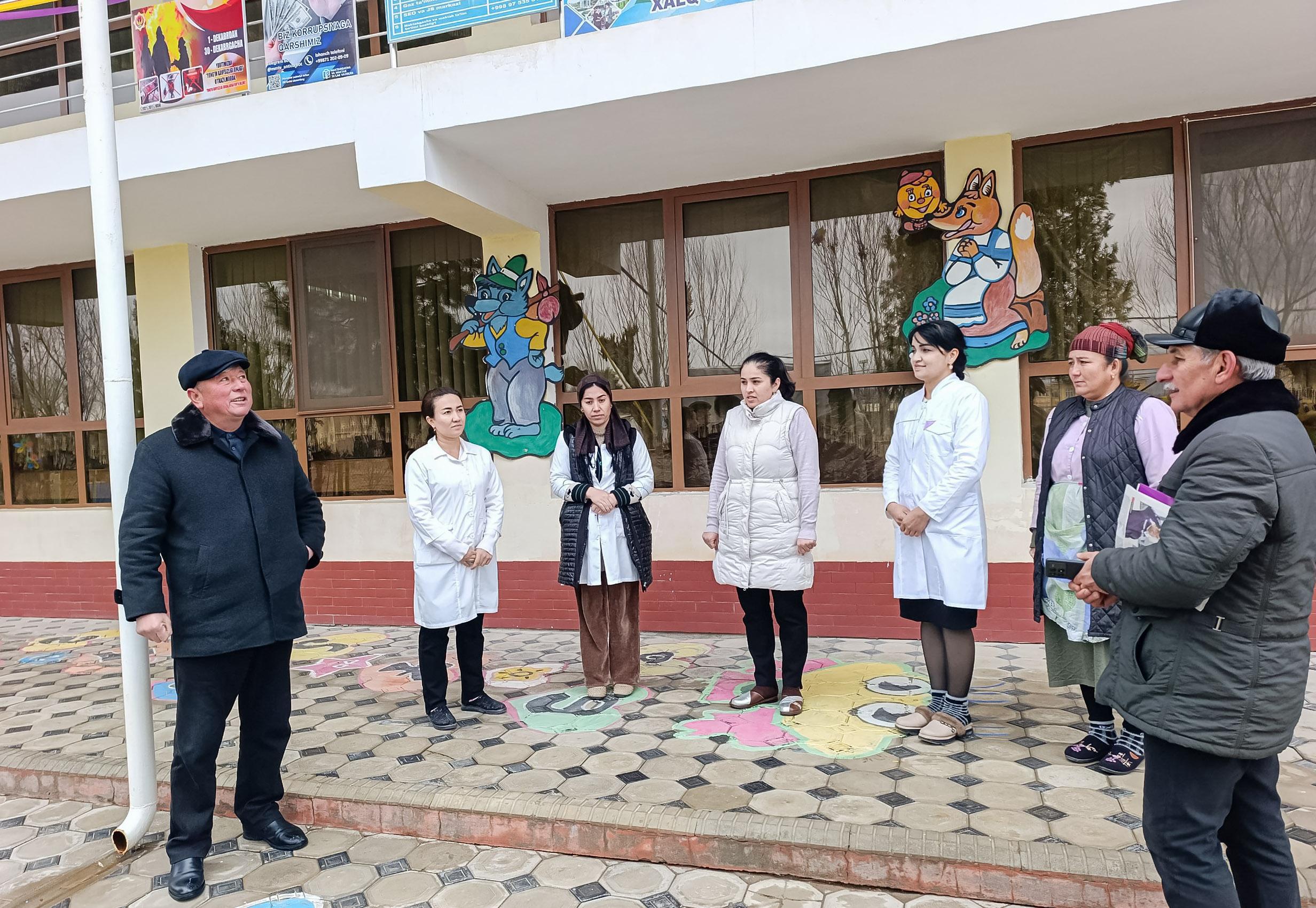 Deputat ko‘magi bilan maktabgacha ta’lim muassasasida ta’mirlash ishlari to‘liq nihoyasiga yetdi