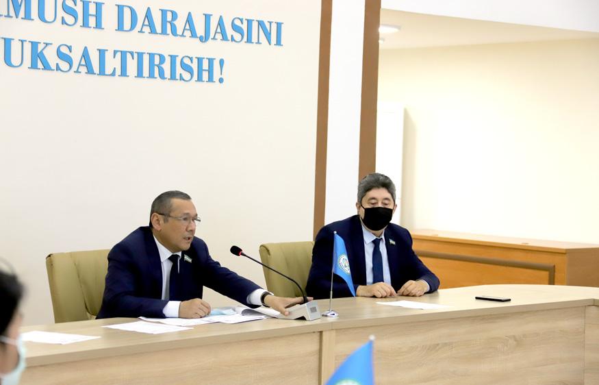 Фракция НДПУ одобрила отчет о деятельности Счетной палаты в 2019 году
