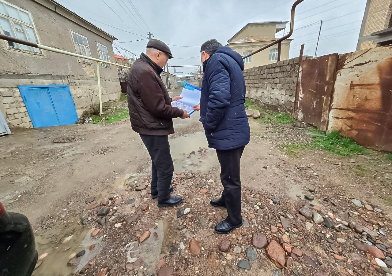 Ichki yo‘llarni ta’mirlash ishlari o‘rganildi