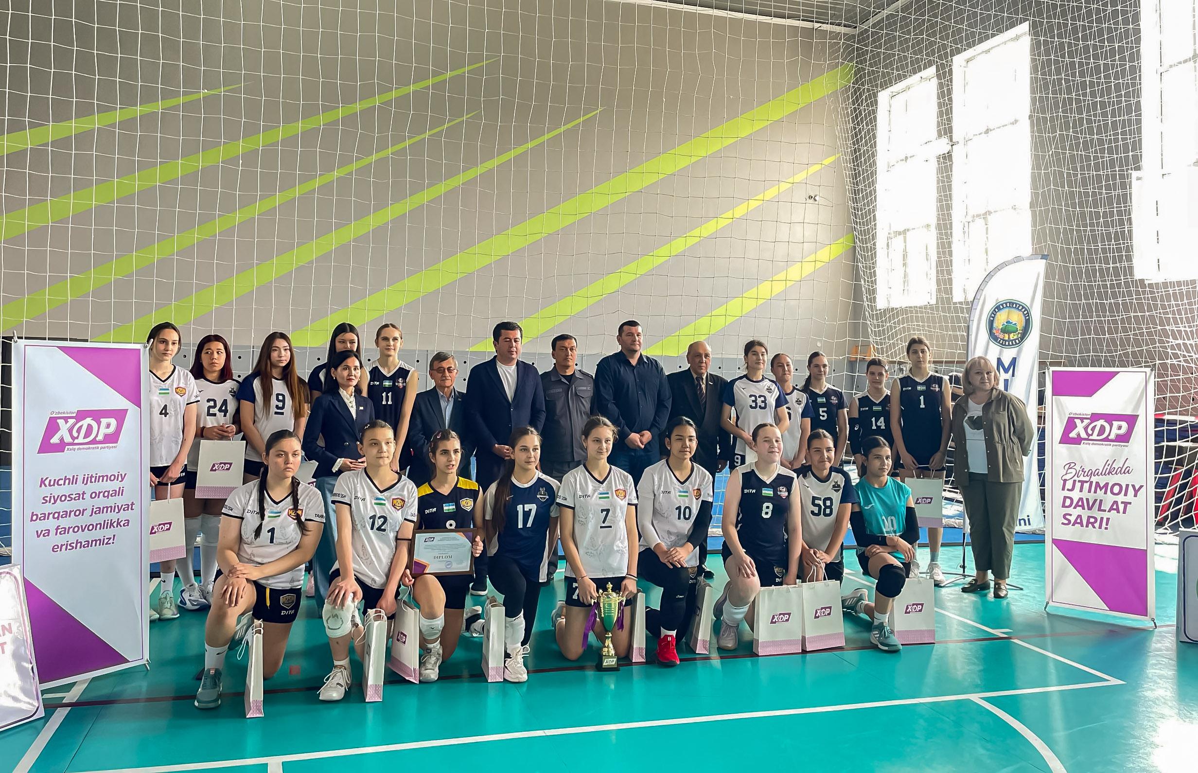 Yoshlar o‘rtasida sport bellashuvi o‘tkazildi