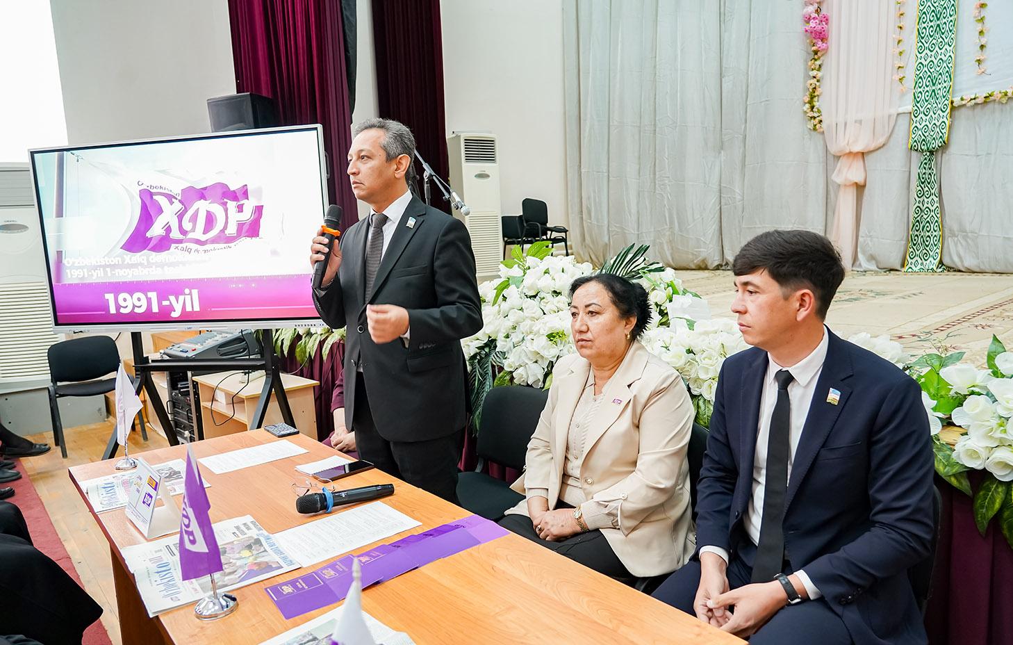 Parkentda muloqot, nazorat va hamkorlik tadbirlari o‘tkazildi