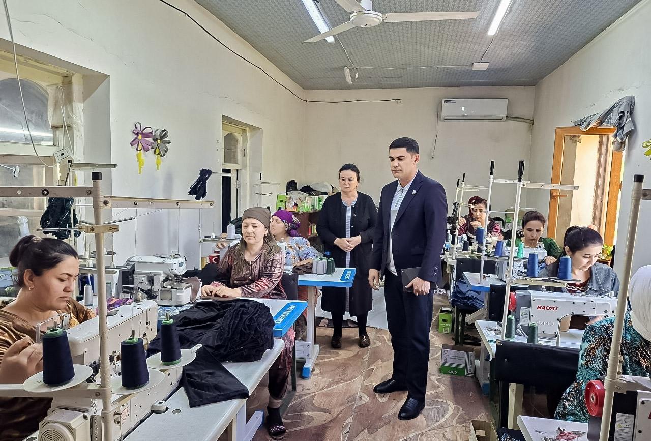 Xotin-qizlar bandligi o‘rganildi