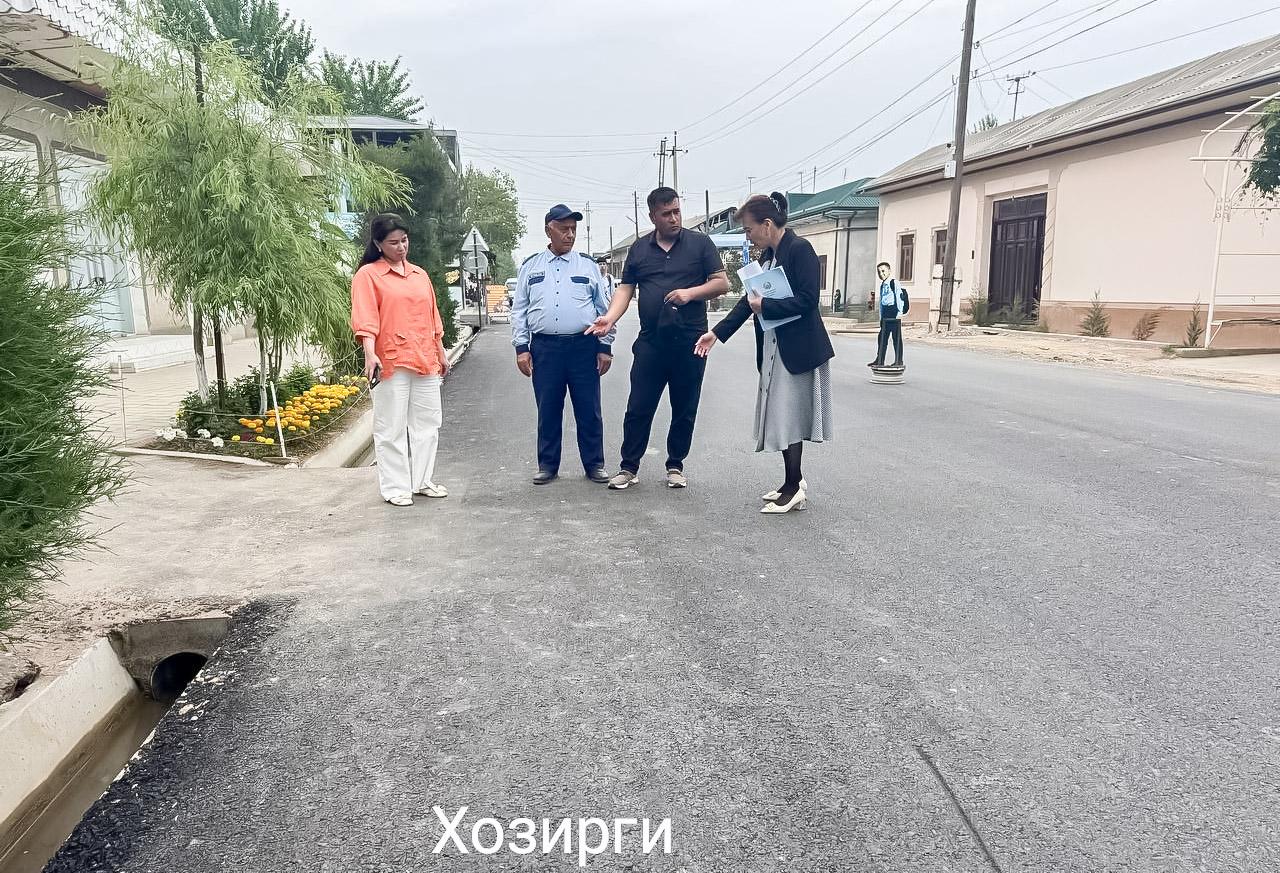 Deputatimiz yo‘l ta’miri masalasini hal qildi