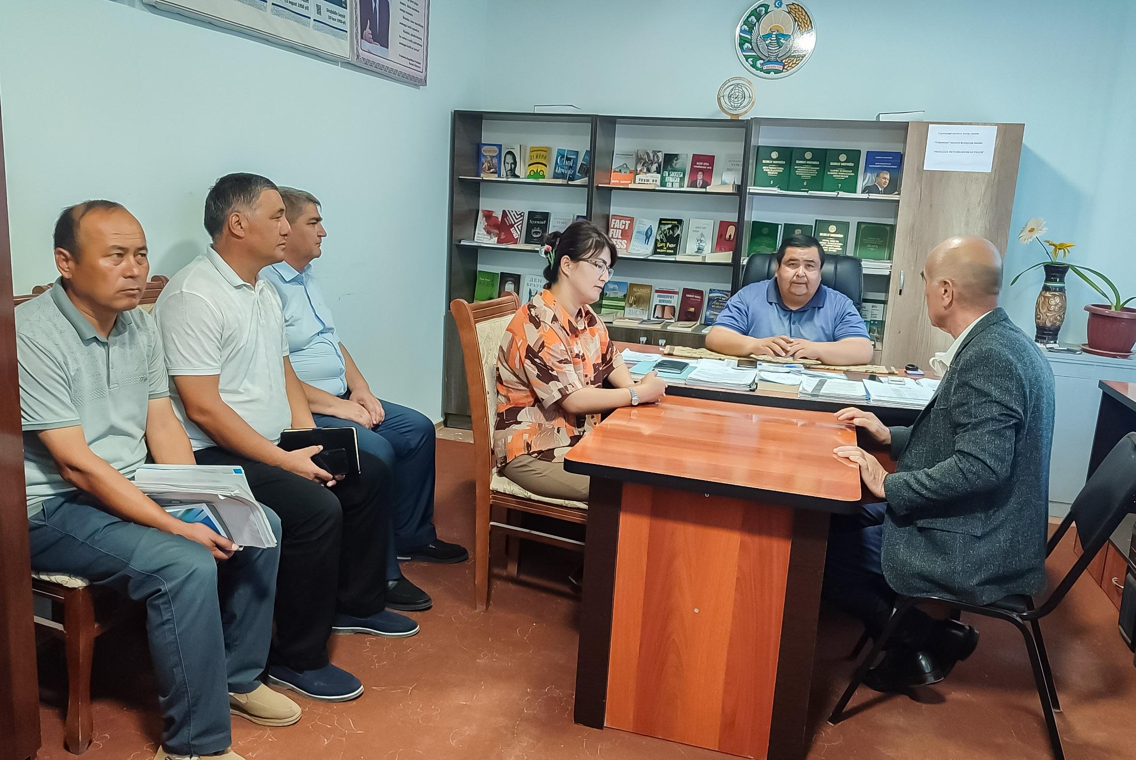 Qonunchilik palatasi deputati mahalladagi islohotlar bilan tanishdi