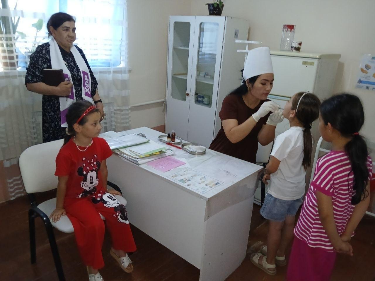 Ijtimoiy himoyaga muhtoj oilalar farzandlari uchun tashkil etilgan kunduzgi bolalar oromgohi ko‘zdan kechirildi