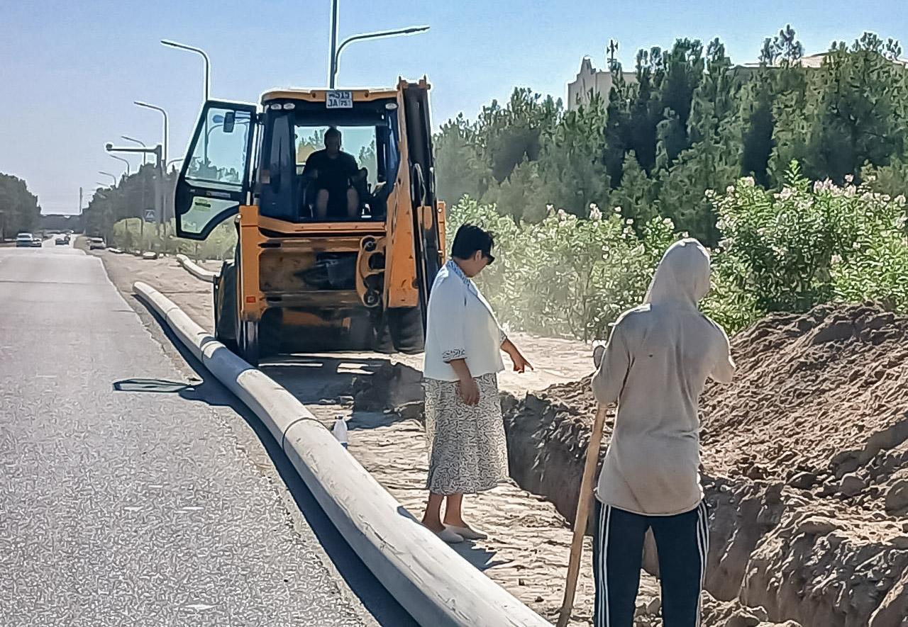 Yangihayot mahallasida ichimlik suvi ta’minoti yaxshilanmoqda