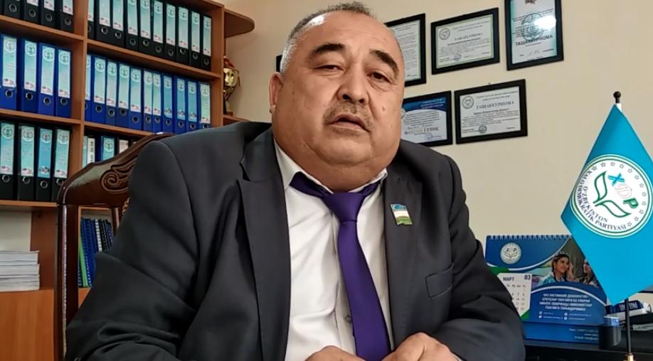 Ангрен шаҳар кенгаши депутати Эркин Жораевичнинг мурожаати (видео)