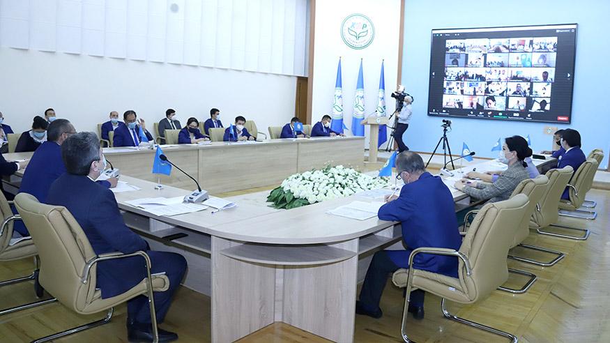 Партия фракцияси ва Марказий Кенгаши Ижроия қўмитасининг қўшма мажлиси бўлиб ўтди(видео)