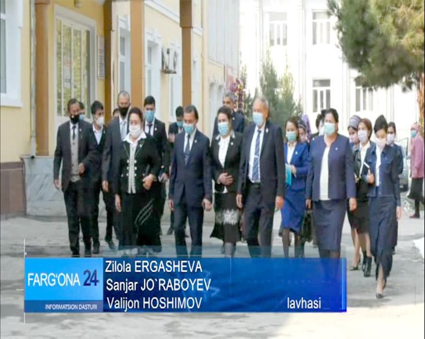 OʼzXDP Beshariq tuman kengashi “Namunali kengash” deb topildi (video)