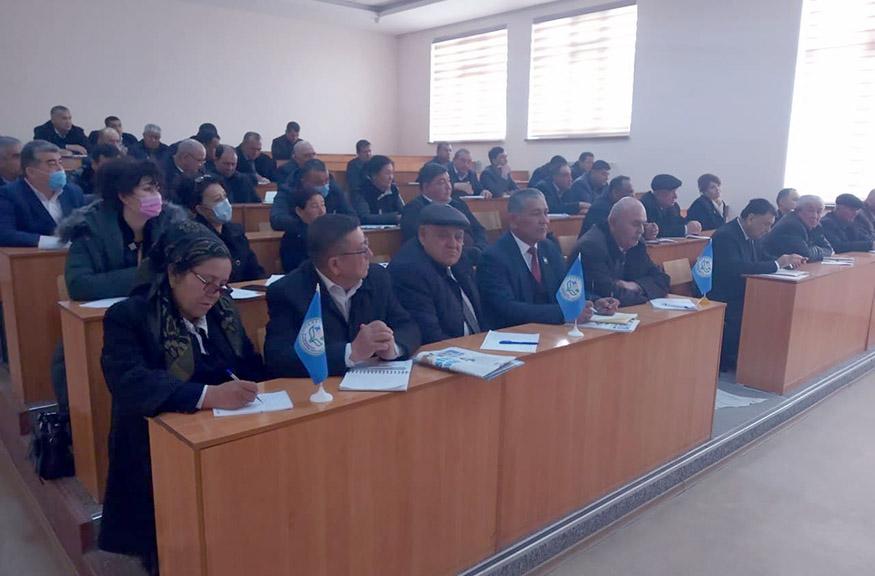 Қашқадарёда партиямиз ходимлари ва фаоллари сиёсий ўқувларда иштирок этмоқда