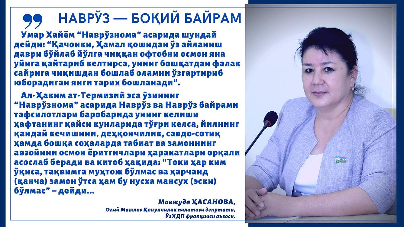 Наврўз — боқий байрам