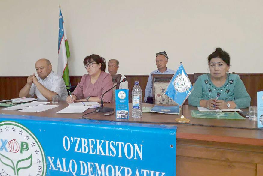 ХОТИН-ҚИЗЛАРНИНГ СИЁСИЙ ЖАРАЁНЛАРДАГИ ИШТИРОКИНИ КЕНГАЙТИРИШ МУҲИМ МАСАЛА 