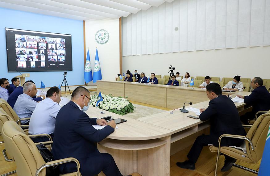 Состоялось совместное заседание Народно-демократической партии Узбекистана