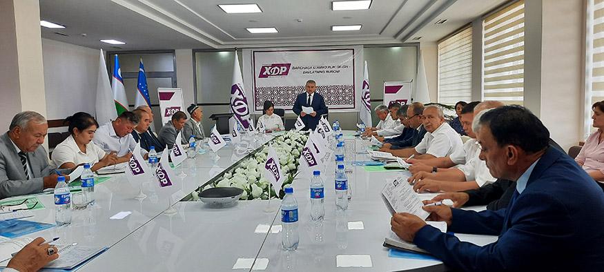 Сурхондарё: Қурултой делегатлари сайланди