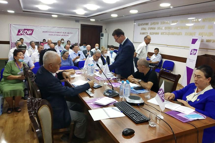 Бугун Халқ демократик партияси Сирдарё вилоят кенгашининг VI пленуми бўлиб ўтди