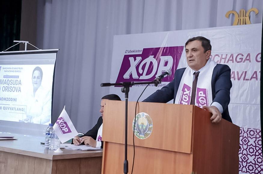 Тупроққалъалик сайловчилар билан учрашув
