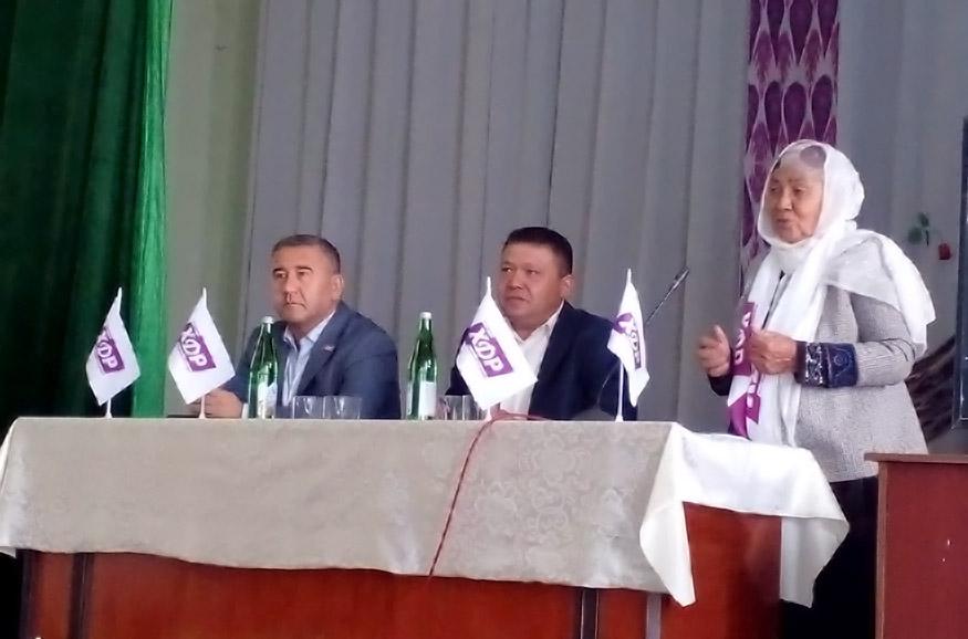 Ишончли вакил тўрақўрғонлик сайловчилар билан учрашди