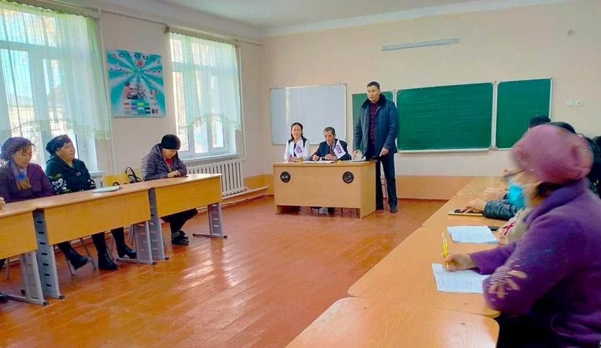 “Қонликўл”да сайловчилар билан учрашув ўтказилди