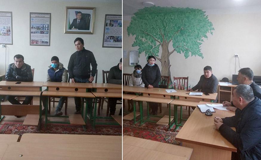 Партия иштирокида ёшлар бандлиги масаласи муҳокама қилинди