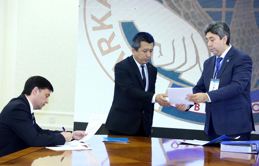 Номзодларни рўйхатдан ўтказиш учун ҳужжатлар топширилди 