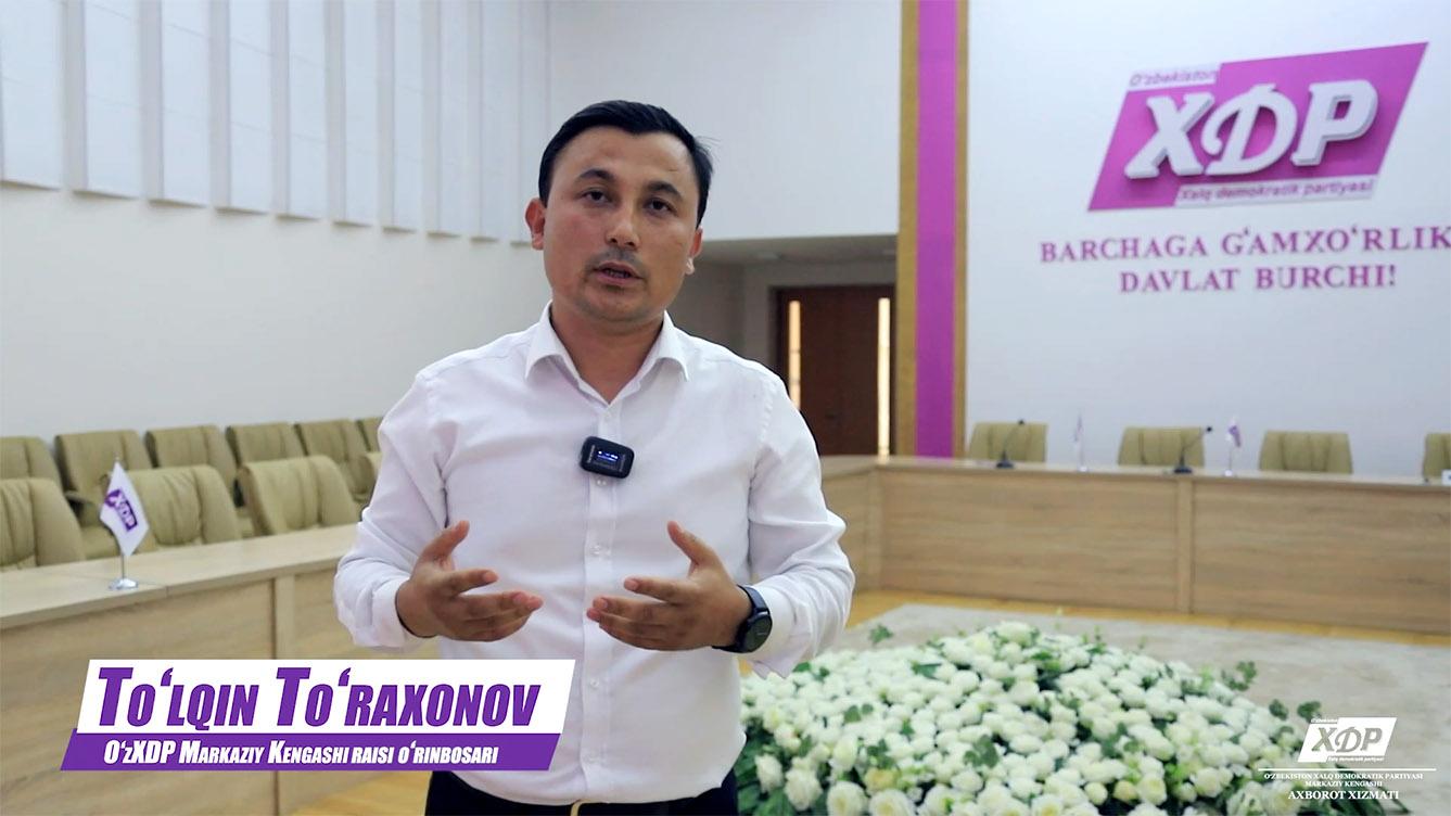 Эркин ҳаракатланиш, турар ва яшаш жойини эркин танлаш каби ҳуқуқлар конституцияда мустаҳкамланмоқда... (видео)