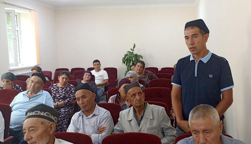 Аҳоли муаммолари сайёр қабулда ўрганилмоқда