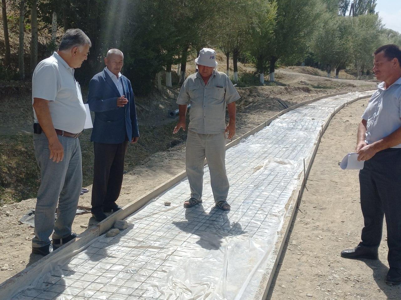 Туман ҳудудидаги ички йўллар ўрганилмоқда