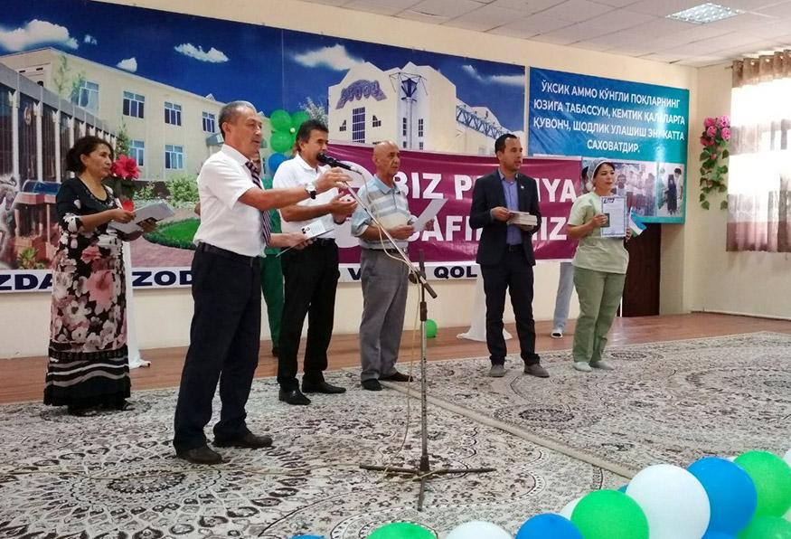 Мурувват уйида яшовчилар учун байрам тадбири