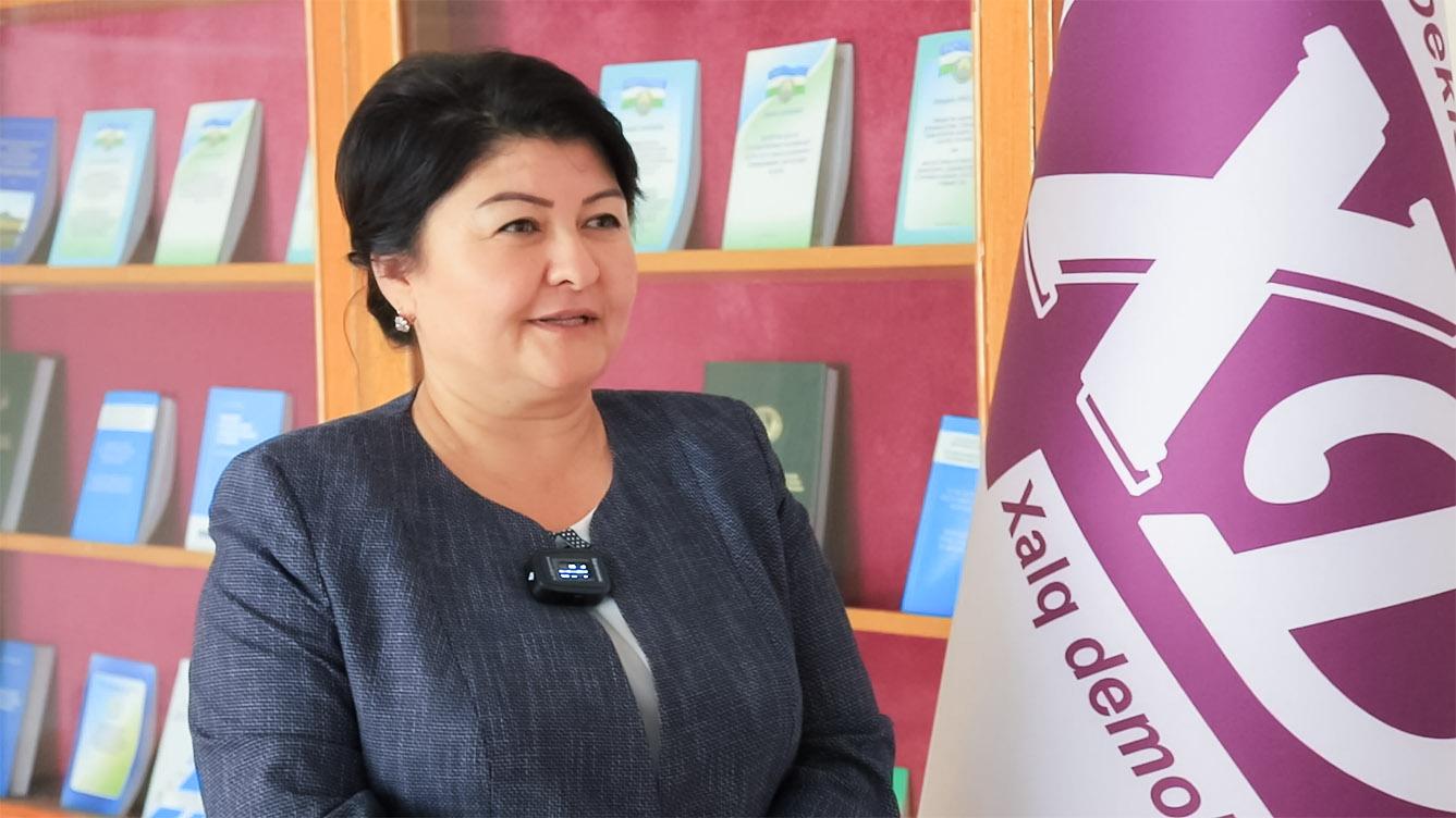 Шоҳиста Турғунова: Мактаб дарсликларини бепул бериш бўйича топшириқ халқ билан баҳамжиҳат ишлашнинг амалий ифодаси (видео)