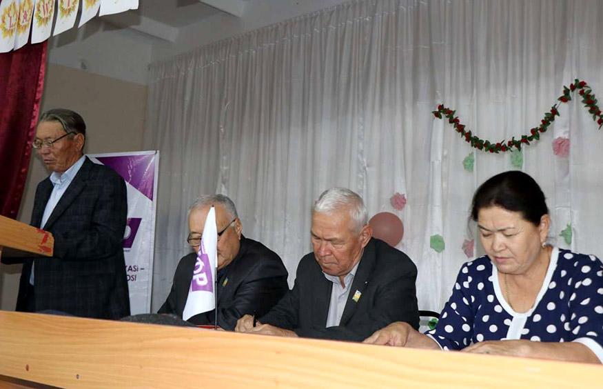 Қораўзак туманида “Шоир ва ёшлар” учрашуви бўлиб ўтди