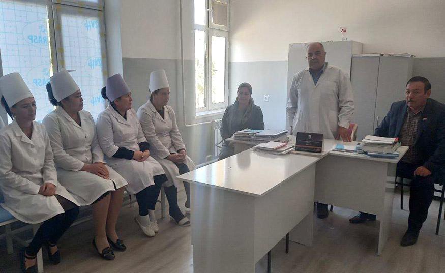 Элликқалъа туманида “Соғлом аёл керак ҳаётга” лойиҳаси ўтказилди