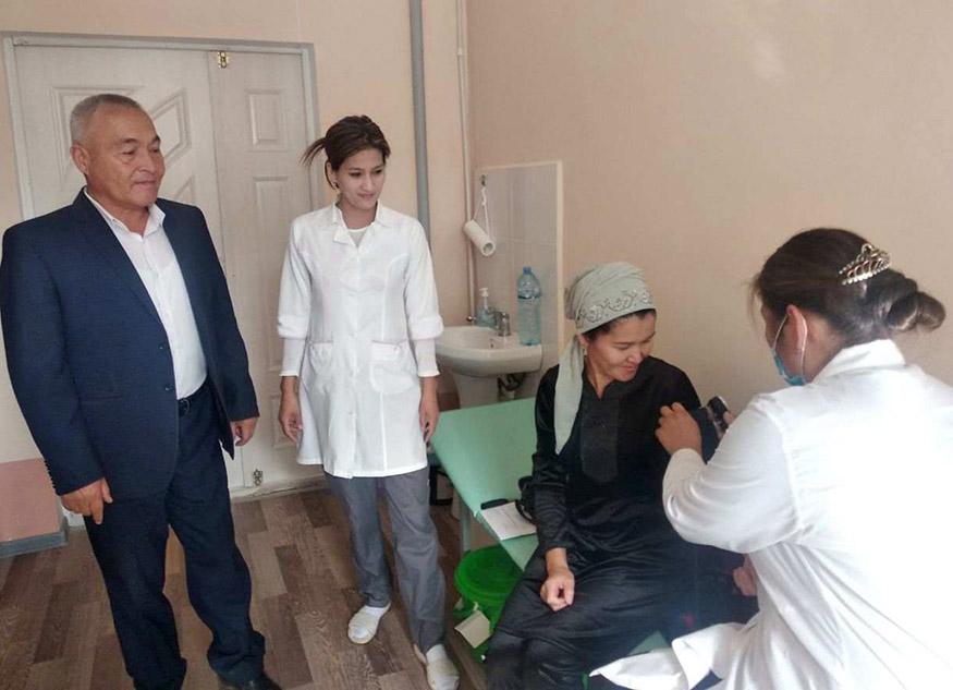 Кегейли туманида “Соғлом аёл керак ҳаётга” лойиҳаси ўтказилди