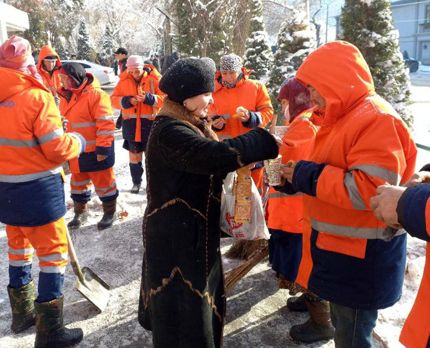 Poytaxtimizda xayriya tadbirlari davom etmoqda