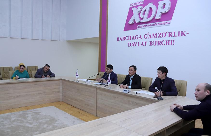 Yoshlar parlamentiga saylov jarayonlari boshlandi