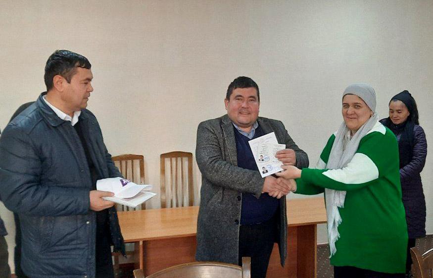 Partiya safiga yangi a’zolar qabul qilindi