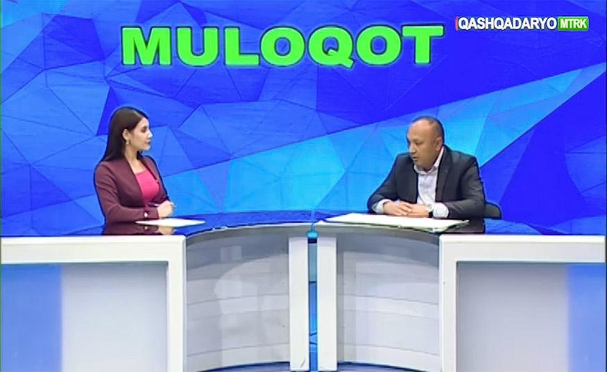Muloqot | Qamashi tumani hokimi Botir Tog‘ayev bilan suhbat