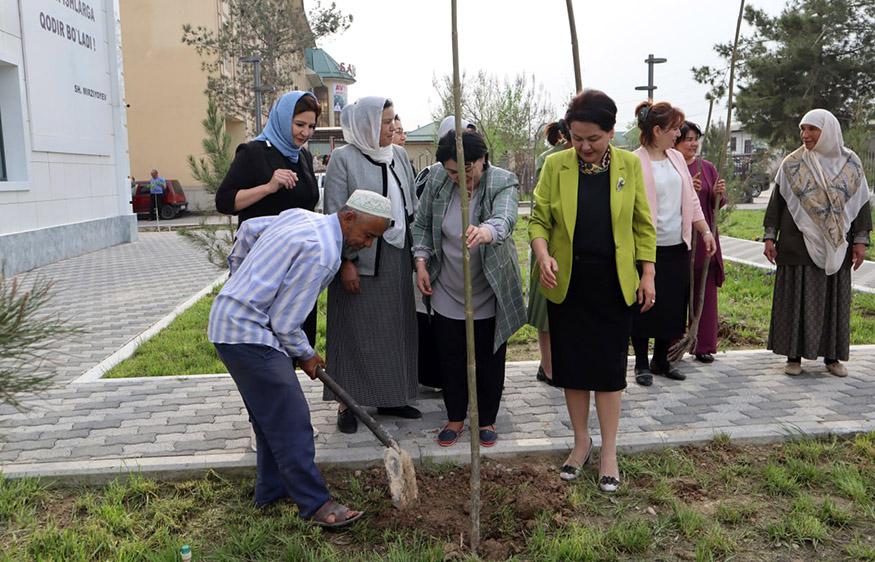 Referendum targ‘ibotida xotin-qizlar faol ishtirok etmoqda
