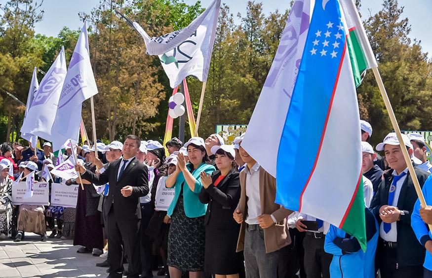 Қашқадарёликлар янгиланаётган Конституцияни қўллаб-қувватламоқда
