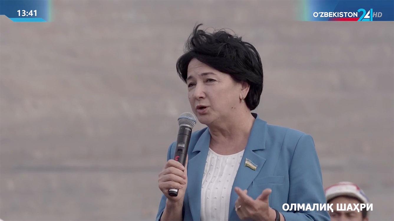 O‘zbekiston 24 | Olmaliq shahri: O‘zbekiston Respublikasi Referendumi 2023