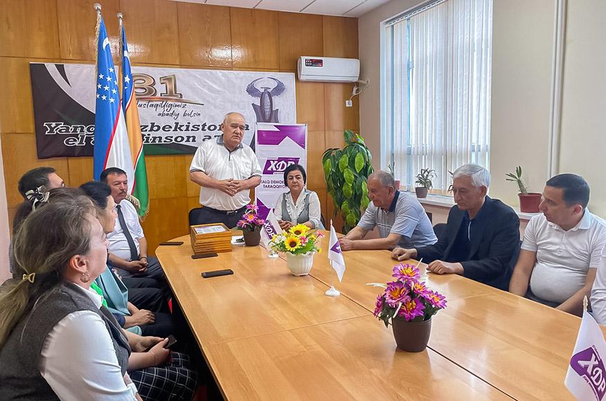 Partiya faollari hamisha e’tiborda