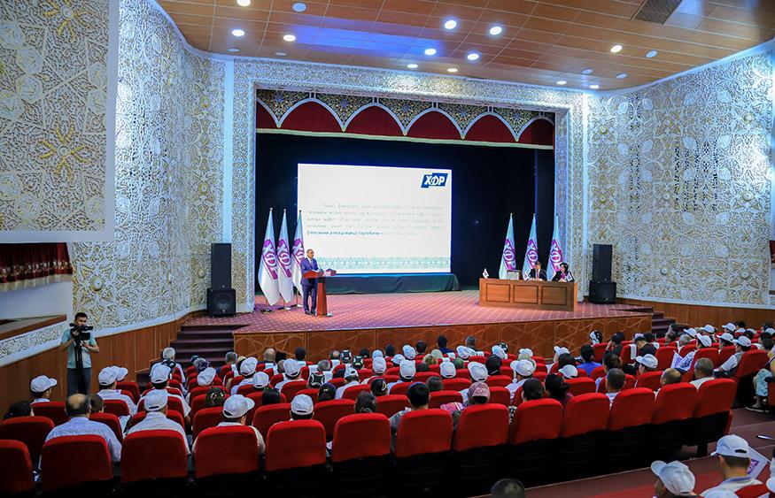 Meeting with voters from Jizzakh