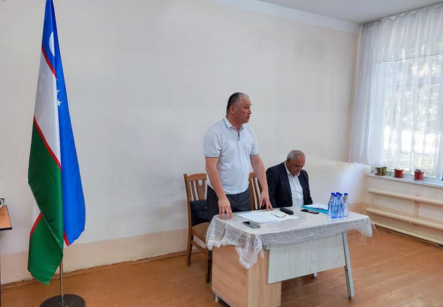 O‘zXDPdan Prezidentlikka nomzodning ishonchli vakili Qarshi shahrida uchrashuv o‘tkazdi