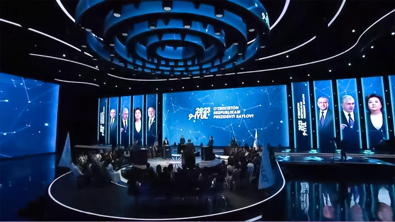 Президентликка номзодларнинг вакиллари ўртасида ТЕЛЕДЕБАТ (видео)