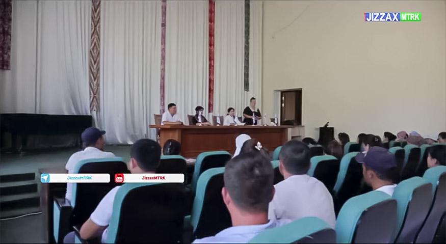 Diyor yangiliklari | Mirzacho‘l tumanida “Yangi O‘zbekistonni yoshlar bilan quramiz” mavzusida tadbir